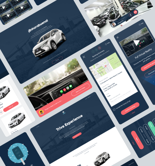 Trive app prototype